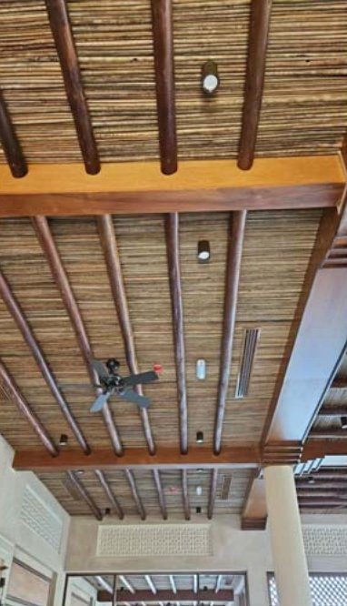 Covered walkway ceiling – Dibba Heritage Souq, Sharjah