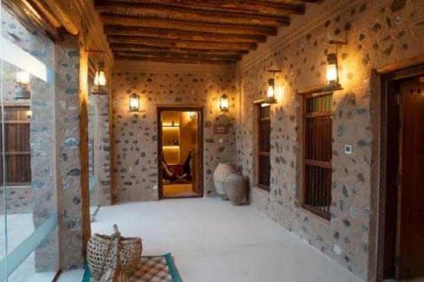 Restored corridor – Al Hisn Fili Fort, Sharjah